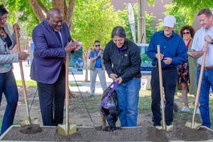 Downtown Tulsa celebrates groundbreaking for new Brush Arbor Grove Dog Park in Arts District